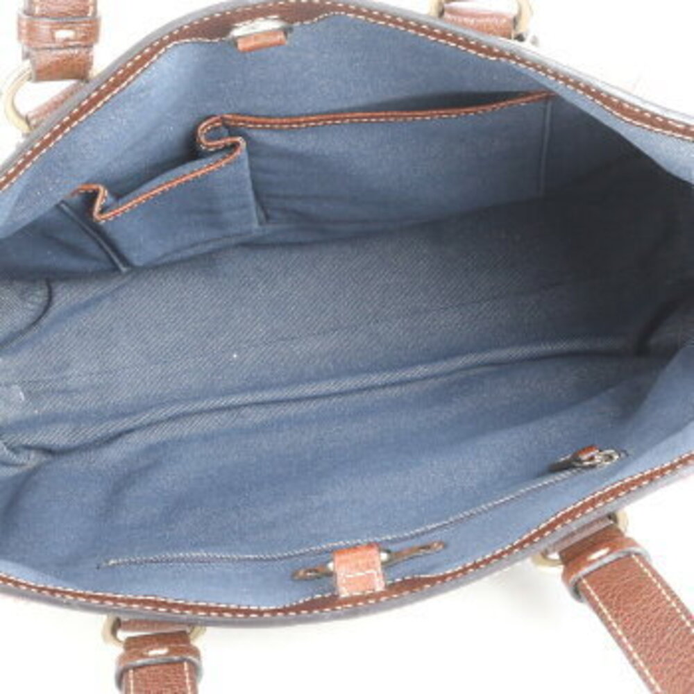 Celine Paris Macadam Triomphe Bag Tote Handbag Be… - image 9